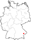 Karte Eichendorf, Niederbayern